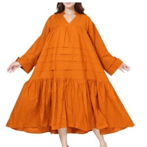 NWT rust mini dress fit up to 2x